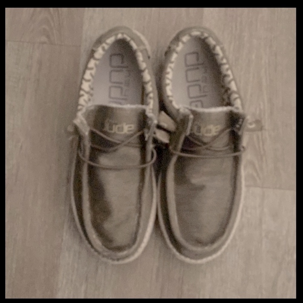 “FIRM PRICE” HEY DUDE WALLY STRETCH MEN SHOES